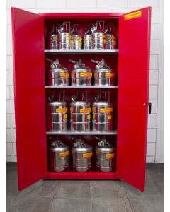 Armário Corta-Fogo Standard 10213 - Material Inflamável -  Item fornecido sob consulta (comercial@fxbiometria.com.br)