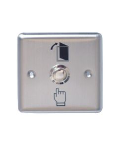 Botoeira de Contato "NA" - ESP-03 - Tamanho 4x4 - 88 x 88 mm - INOX