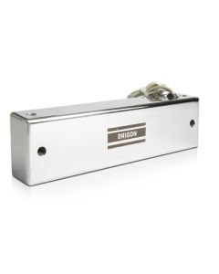 Kit Fechadura Eletromagnética F300 - 300 Kgf - 12V - Inoxidável