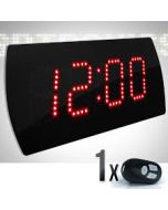 Relógio e Cronômetro Digital Progressivo / Regressivo Led Time 25 – 4 dígitos – com Controle Remoto