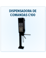 Catraca Dispensadora de Comandas C100